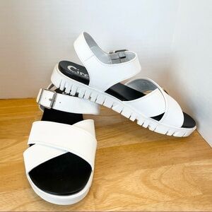 Circus by SAM EDELMAN All White Sandals